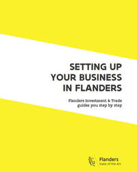 Cover publication 'Setting up your business in Flanders'